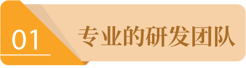 專業(yè)的研發(fā)團(tuán)隊(duì)