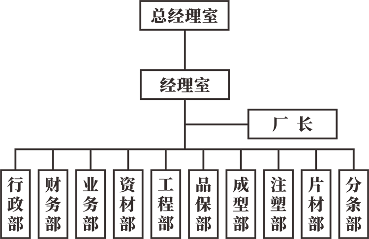 公司組織架構(gòu)圖
